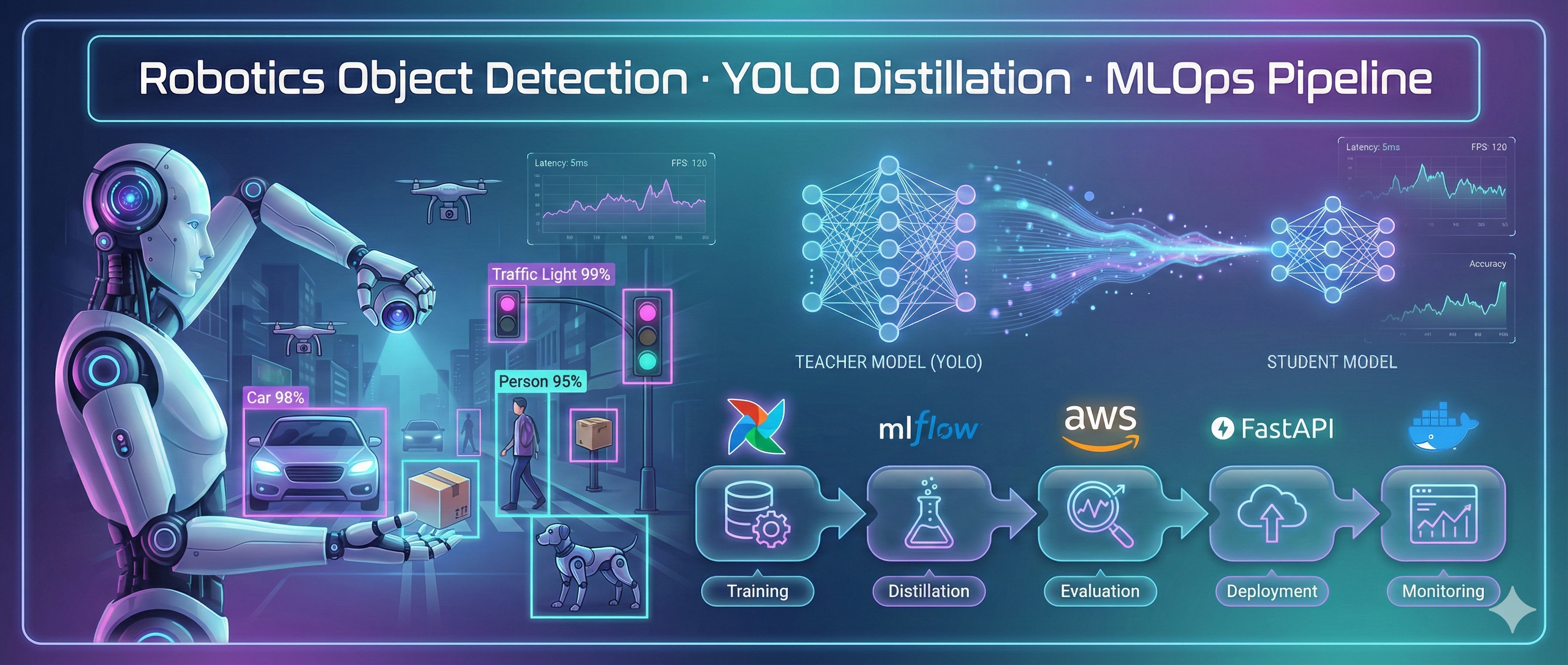 YOLO Distillation Robotics Project